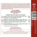 Naxos TELEMANN: CHAMBER MUSIC FOR BASSOON AND GUITAR