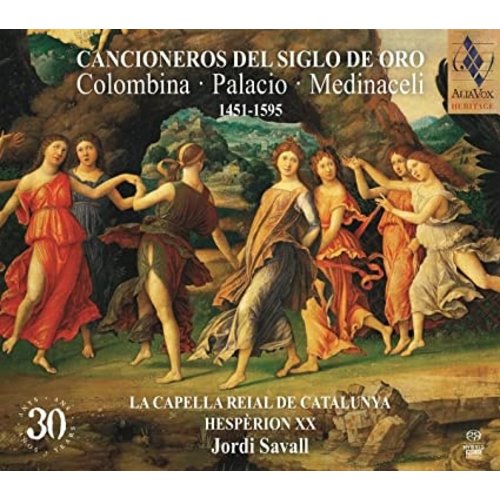 Alia Vox SAVALL: CANCIONEROS DEL SIGLO DE ORO (3CD)