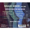 Brilliant Classics VIOZZI: COMPLETE MUSIC FOR SOLO GUITAR