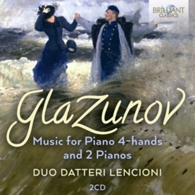 GLAZUNOV: MUSIC FOR PIANO 4-HANDS AND 2 PIANOS (2CD)
