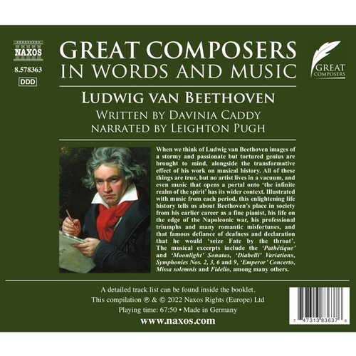 Naxos BEETHOVEN: GREAT COMPOSERS IN WORDS & MUSIC