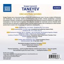 Naxos TANEYEV: ORCHESTRAL WORKS (4CD)