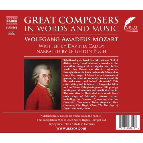 Naxos MOZART: GREAT COMPOSERS IN WORDS & MUSIC