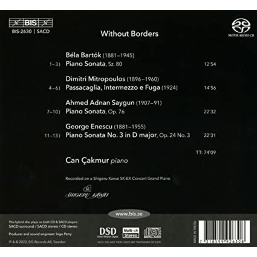 BIS WITHOUT BORDERS: BARTOK - ENESCU