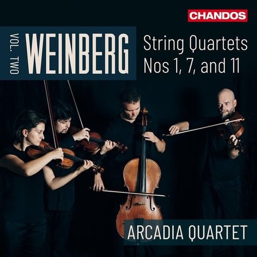 CHANDOS WEINBERG STRING QUARTETS NOS. 1, 7 & 11