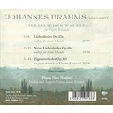 Brilliant Classics BRAHMS: LIEBESLIEDER WALTZES FOR PIANO 4-HANDS