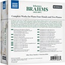 Naxos BRAHMS: COMPLETE WORKS FOR PIANO FOUR HANDS AND TWO PIANOS (18CD)
