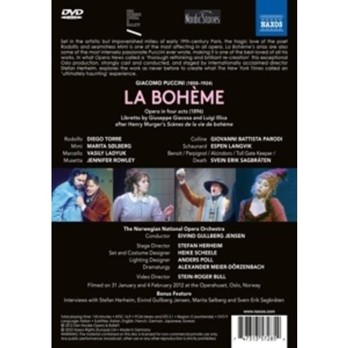 Naxos PUCCINI: LA BOHEME (DVD)