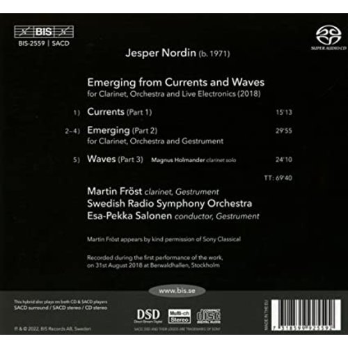 BIS NORDIN: EMERGING FROM CURRENTS AND WAVES