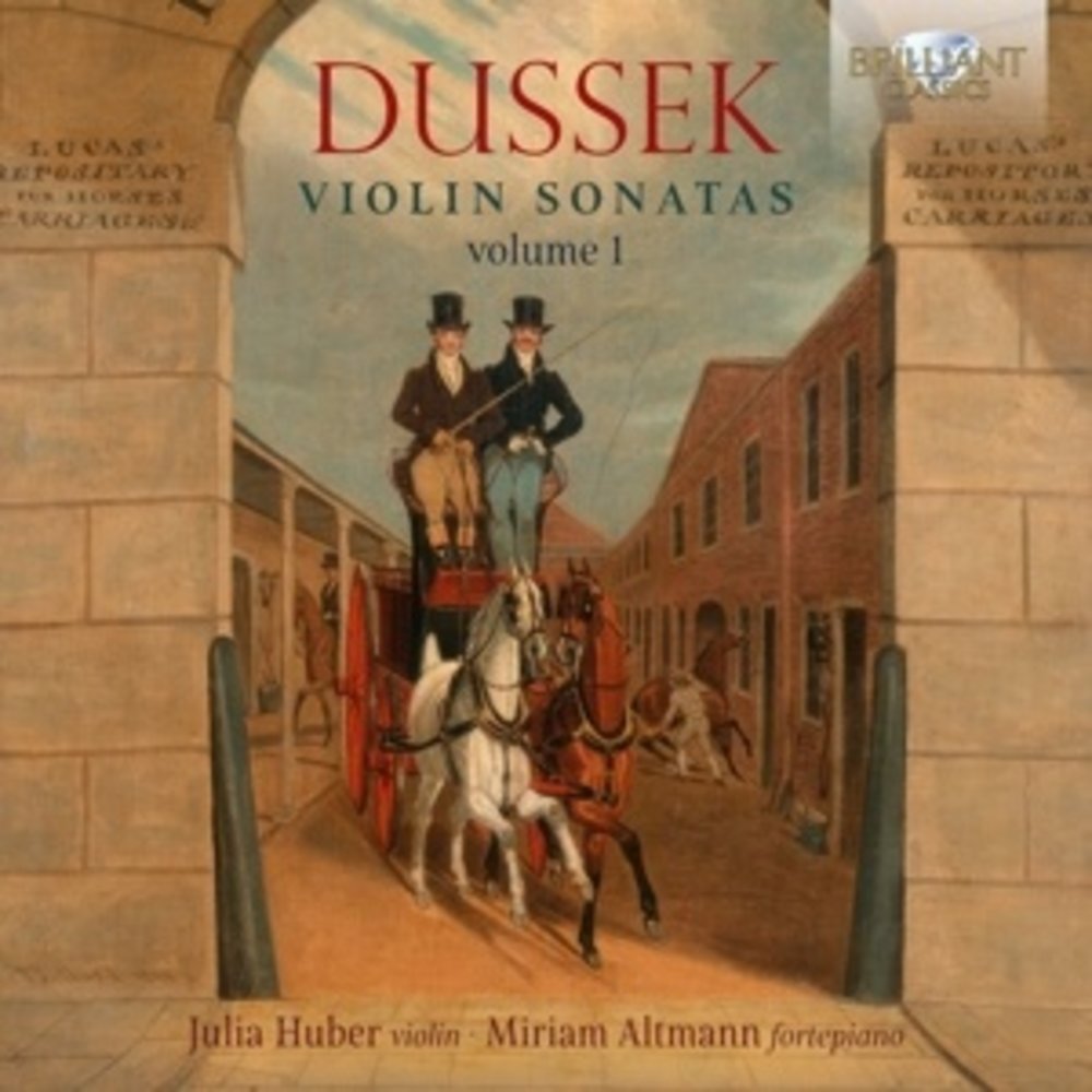 Brilliant Classics DUSSEK: VIOLIN SONATAS, VOLUME 1