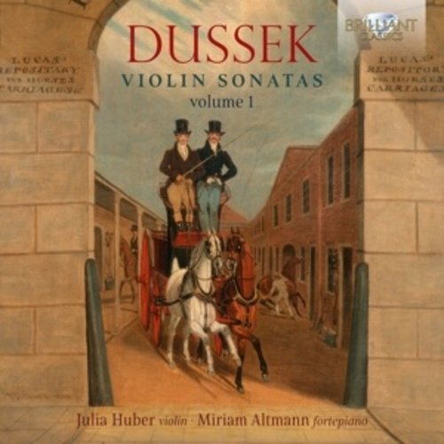 Brilliant Classics DUSSEK: VIOLIN SONATAS, VOLUME 1