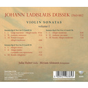 Brilliant Classics DUSSEK: VIOLIN SONATAS, VOLUME 1 Brilliant Classics DUSSEK: VIOLIN SONATAS, VOLUME 1
