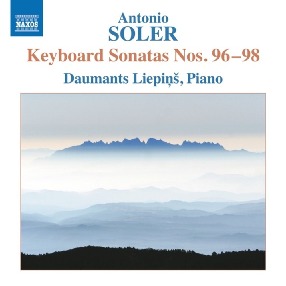 Naxos SOLER: KEYBOARD SONATAS NOS. 96-98