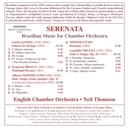 Naxos SERENATA - BRAZILIAN MUSIC FOR CHAMBER ORCHESTRA