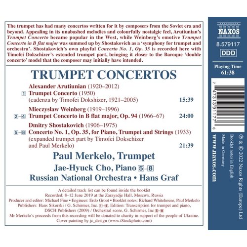 Naxos TRUMPET CONCERTOS