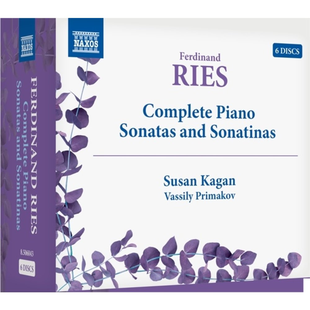 Naxos RIES: COMPLETE PIANO SONATAS AND SONATINAS (6CD)