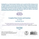Naxos RIES: COMPLETE PIANO SONATAS AND SONATINAS (6CD)