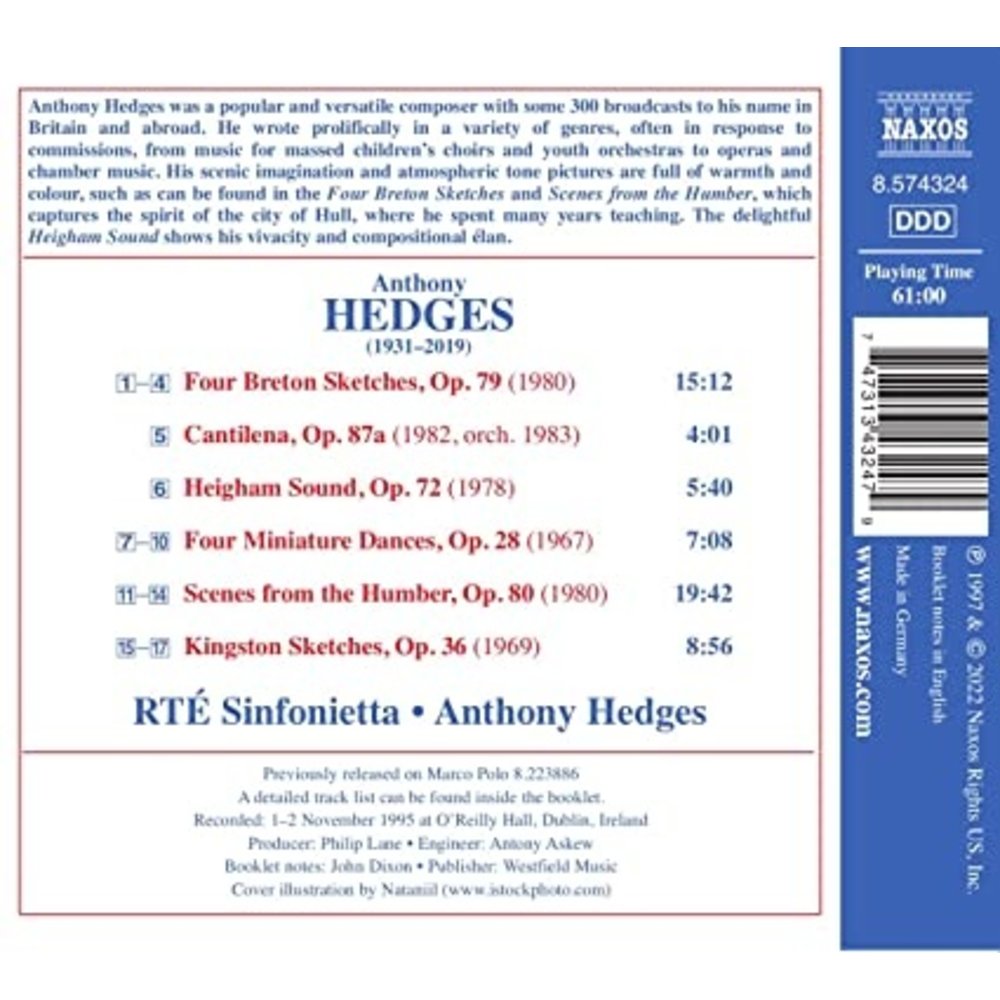 Naxos HEDGES: BRITISH LIGHT MUSIC, VOL. 12