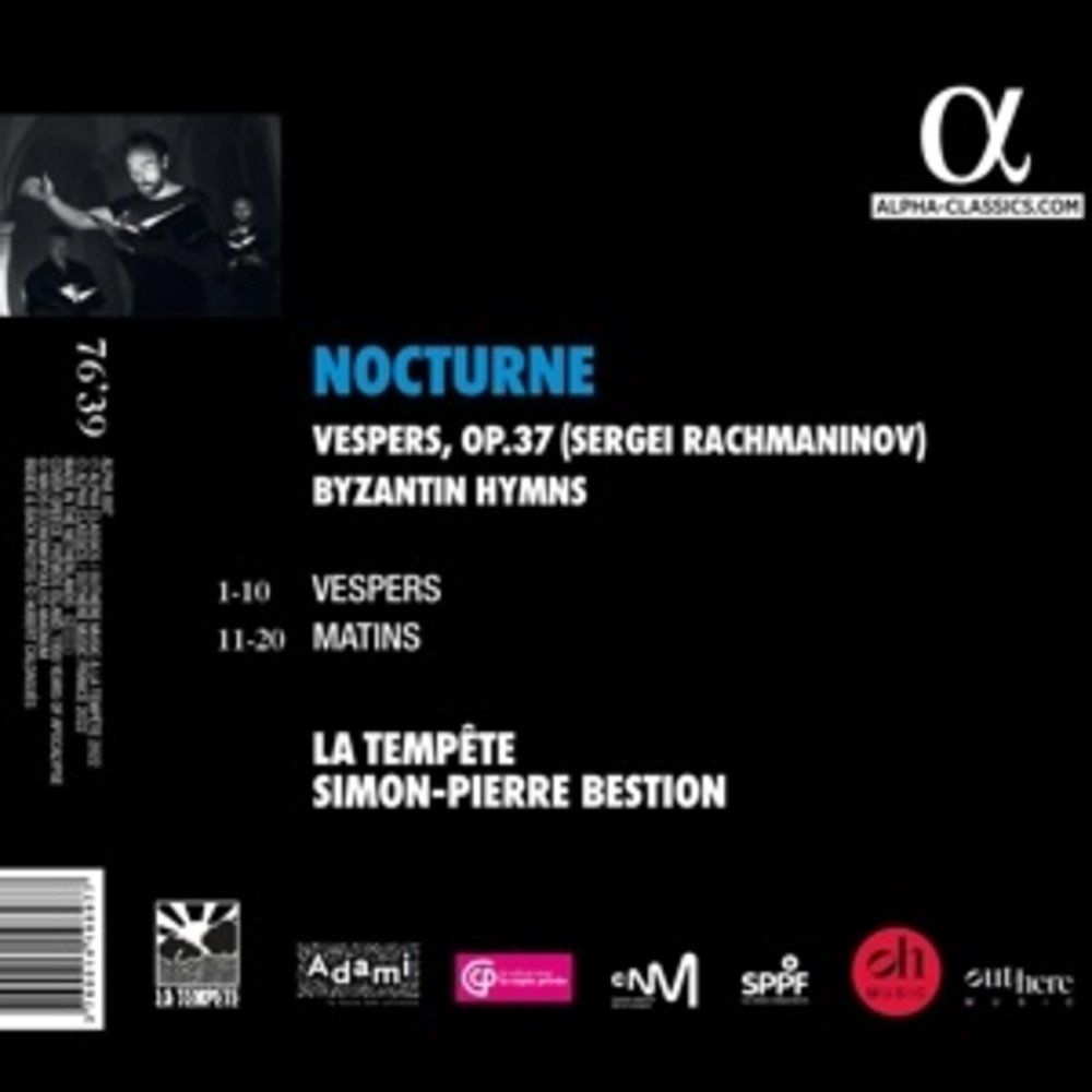 ALPHA NOCTURNE: RACHMANINOV VESPERS & BYZANTINE HYMNS