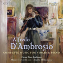 Brilliant Classics D'AMBROSIO: COMPLETE MUSIC FOR VIOLIN & PIANO