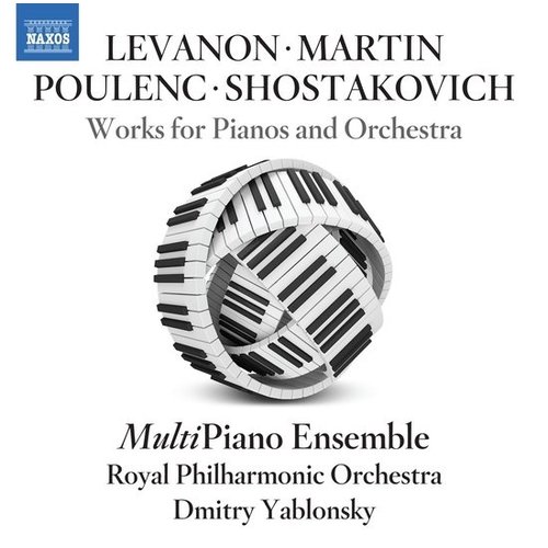 Naxos LEVANON, MARTIN, POULENC & SHOSTAKOVICH: WORKS FOR