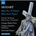 Naxos MOZART: COMPLETE MASSES, VOL. 2 : MASS NO. 18 'GREAT'