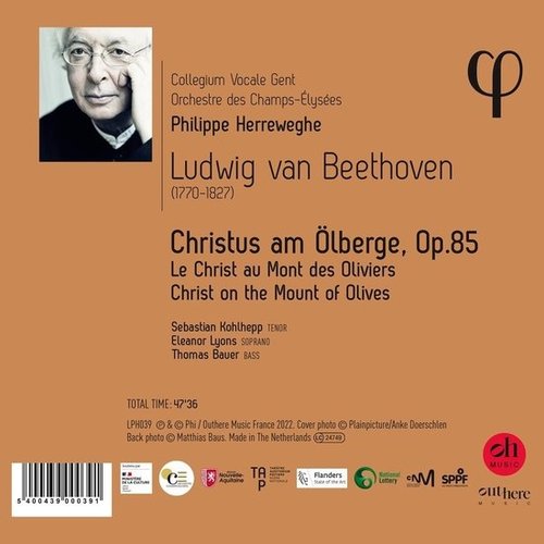 Phi BEETHOVEN: CHRISTUS AM OLBERGE