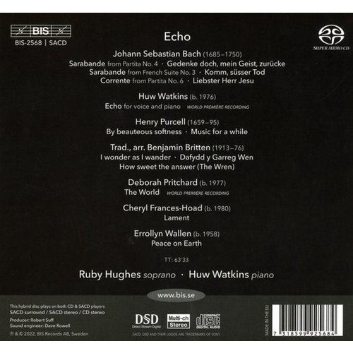 BIS ECHO - SONGS ACROSS THE AGES