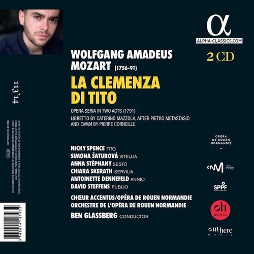 ALPHA MOZART: LA CLEMENZA DI TITO (2CD)