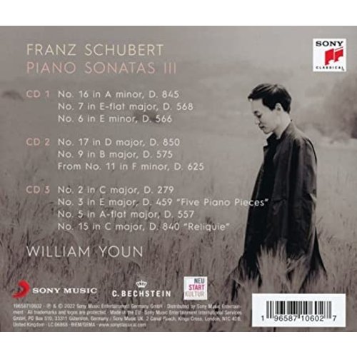 Sony Classical SCHUBERT: PIANO SONATAS III