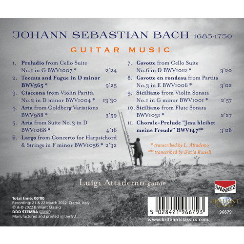 Brilliant Classics J.S. BACH: GUITAR MUSIC