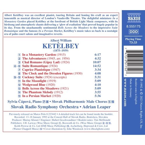 Naxos KETELBEY: BRITISH LIGHT MUSIC, VOL. 14