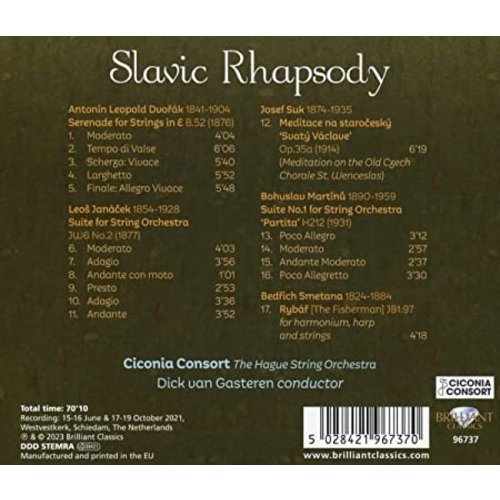 Brilliant Classics SLAVIC RHAPSODY