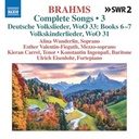 Naxos BRAHMS: COMPLETE SONGS (VOLUME 3) Naxos BRAHMS: COMPLETE SONGS (VOLUME 3)