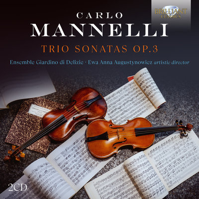 MANNELLI: TRIO SONATAS OP.3 (2CD)