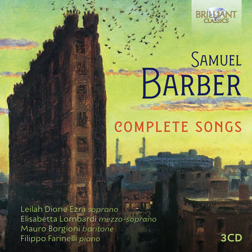 Brilliant Classics BARBER: COMPLETE SONGS (3CD)