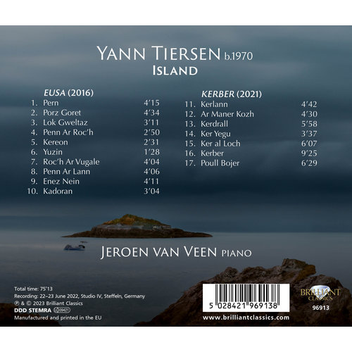 Brilliant Classics TIERSEN: ISLAND