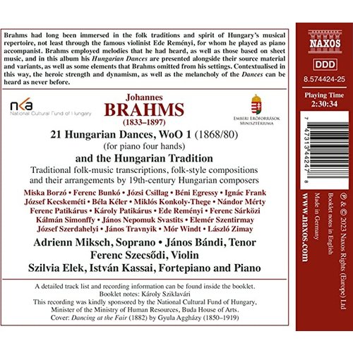 Naxos BRHAMS: HUNGARIAN DANCES AND THE HUNGARIAN TRADITION