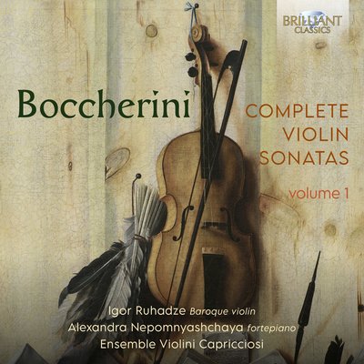 BOCCHERINI: COMPLETE VIOLIN SONATAS, VOL.1 (5CD)