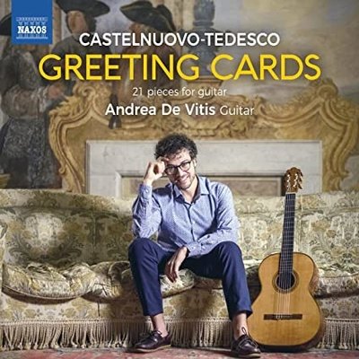 CASTELNUOVO-TEDESCO: GREETING CARDS - 21 PIECES FOR GUITAR