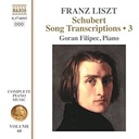 Naxos LISZT: COMPLETE PIANO MUSIC, VOL. 60 - SCHUBERT SONG TRANSCRIPTION