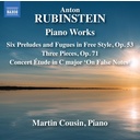Naxos RUBINSTEIN: PIANO WORKS