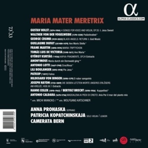 ALPHA MARIA MATER MERETRIX