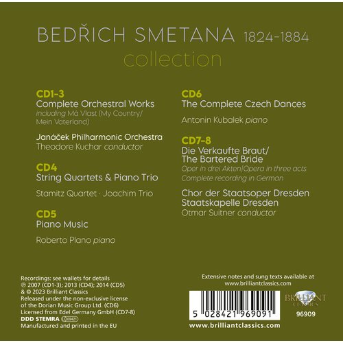 Brilliant Classics SMETANA COLLECTION (8CD)