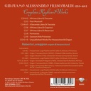 Brilliant Classics FRESCOBALDI: COMPLETE KEYBOARD WORKS