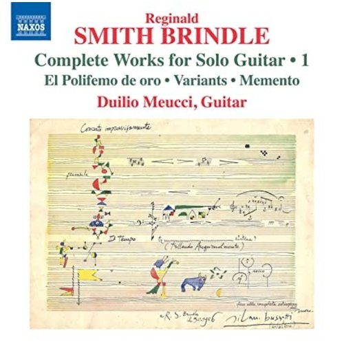 Naxos SMITH BRINDLE: COMPLETE WORKS FOR SOLO GUITAR, VOL. 1