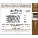 Naxos CHESNOKOV: SACRED CHORAL MUSIC Naxos CHESNOKOV: SACRED CHORAL MUSIC