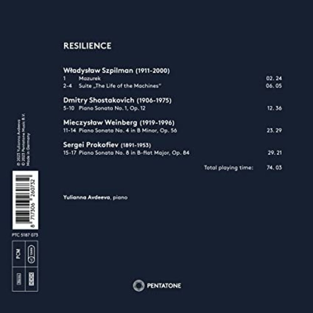 Pentatone SZPILMAN: RESILIENCE