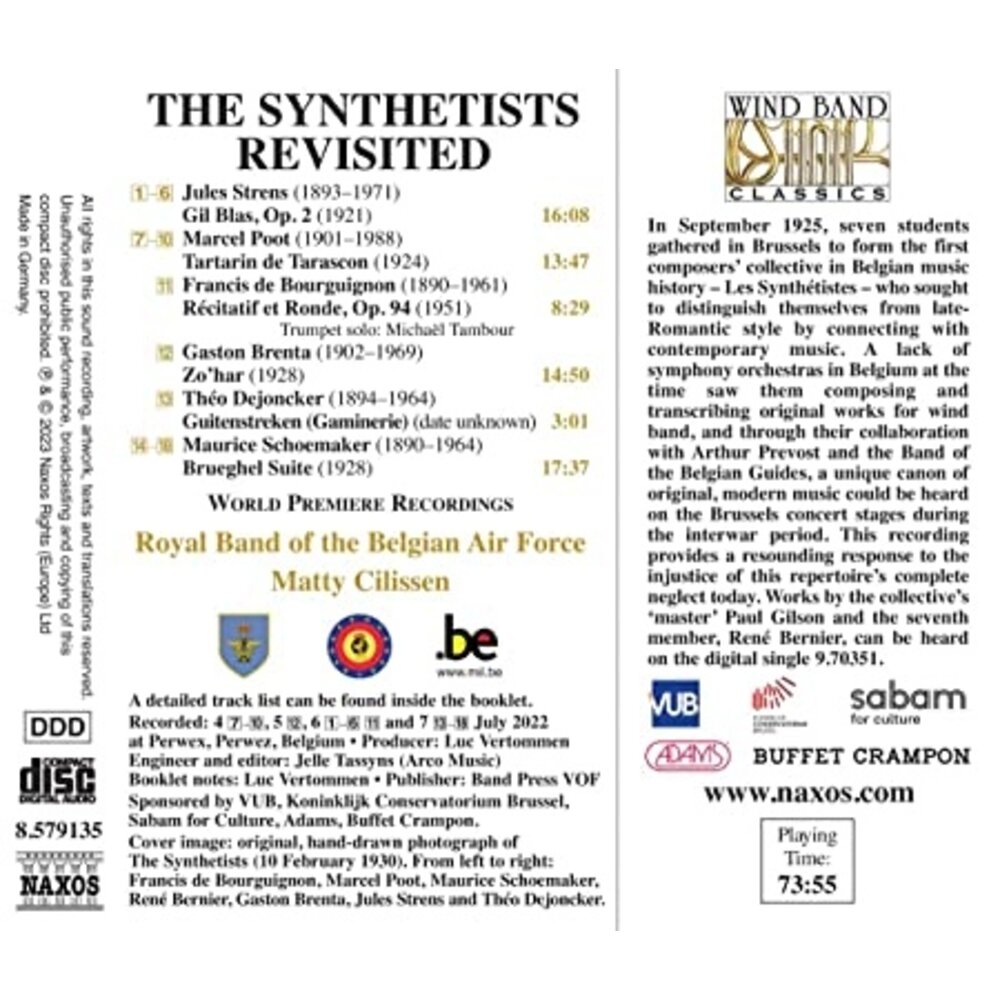 Naxos THE SYNTHETISTS REVISITED