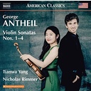 Naxos ANTHEIL: VIOLIN SONATAS NOS. 1-4